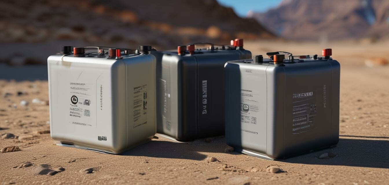 Battery Technology in Power Stations