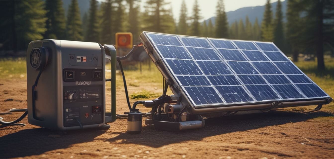 Solar Panels and Charging Kits for Portable Power Stations