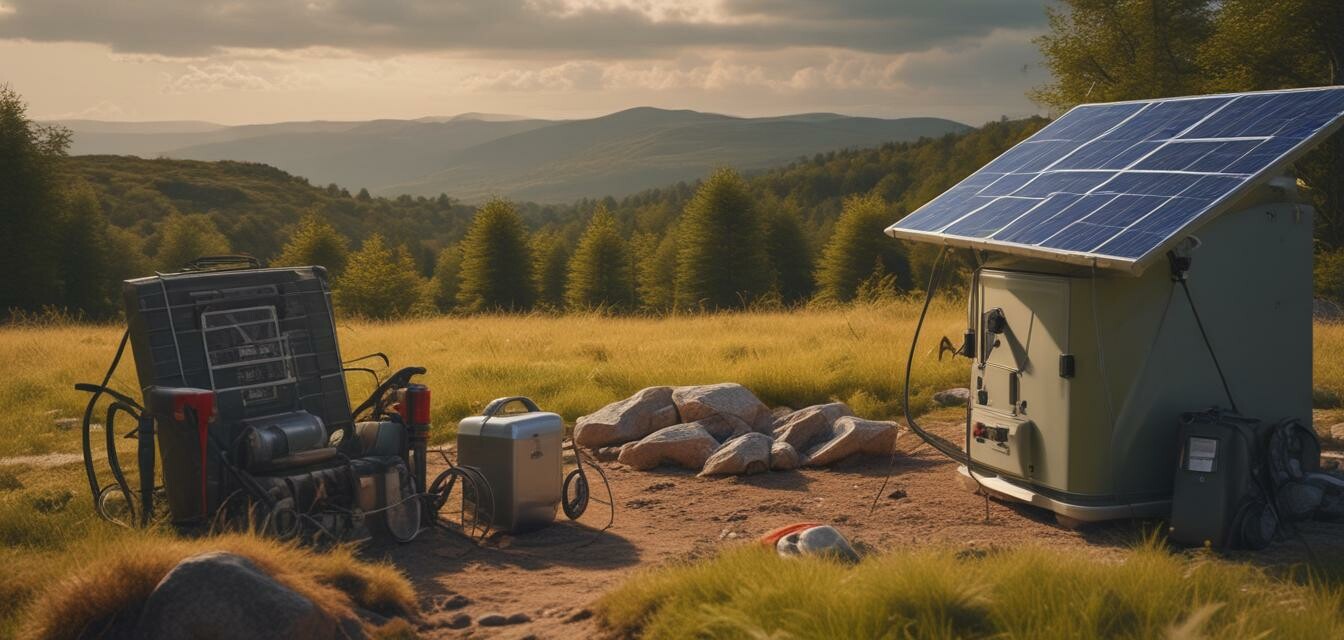 Solar Charging for Power Stations